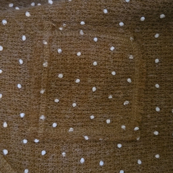 Flower and Feather Swiss dot sweater - Picture 3 of 6